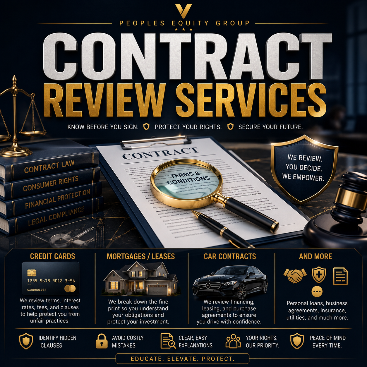 Remedy Packages - Existing Contract Enforcement & Security Interest Services